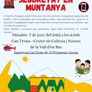 PREVENCIÓ I SEGURETAT EN MUNTANYA