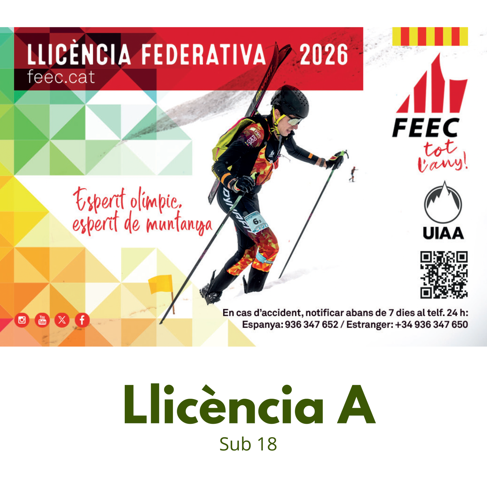 Llicència FEEC A sub 18