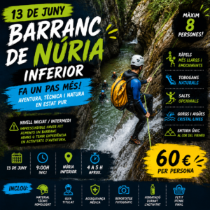 BARRANC AQUÀTIC NÚRIA INFERIOR