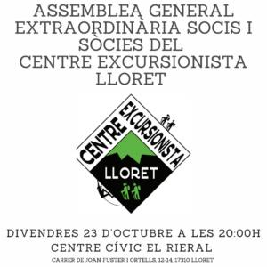 ASSEMBLEA GENERAL EXTRAORDINÀRIA